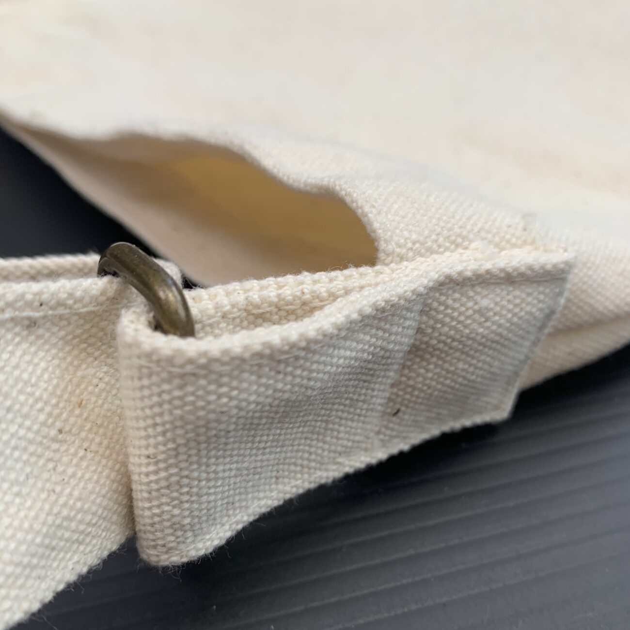 Heavy Cotton Sling Bag 8.5" X 10.25" - Image 4
