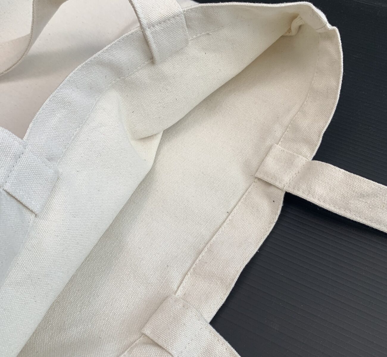 Heavy Cotton Shoulder Basic Bag 14”x14.5" - Image 2