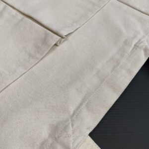 Heavy Cotton Front Double Pocket Traveler Bag 21.5” X 14" - Image 3