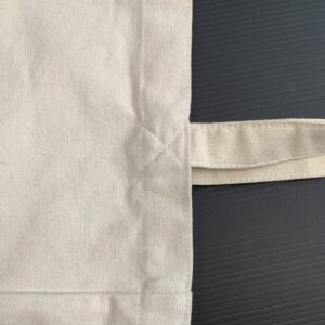 Heavy Cotton Front Double Pocket Traveler Bag 21.5” X 14" - Image 1