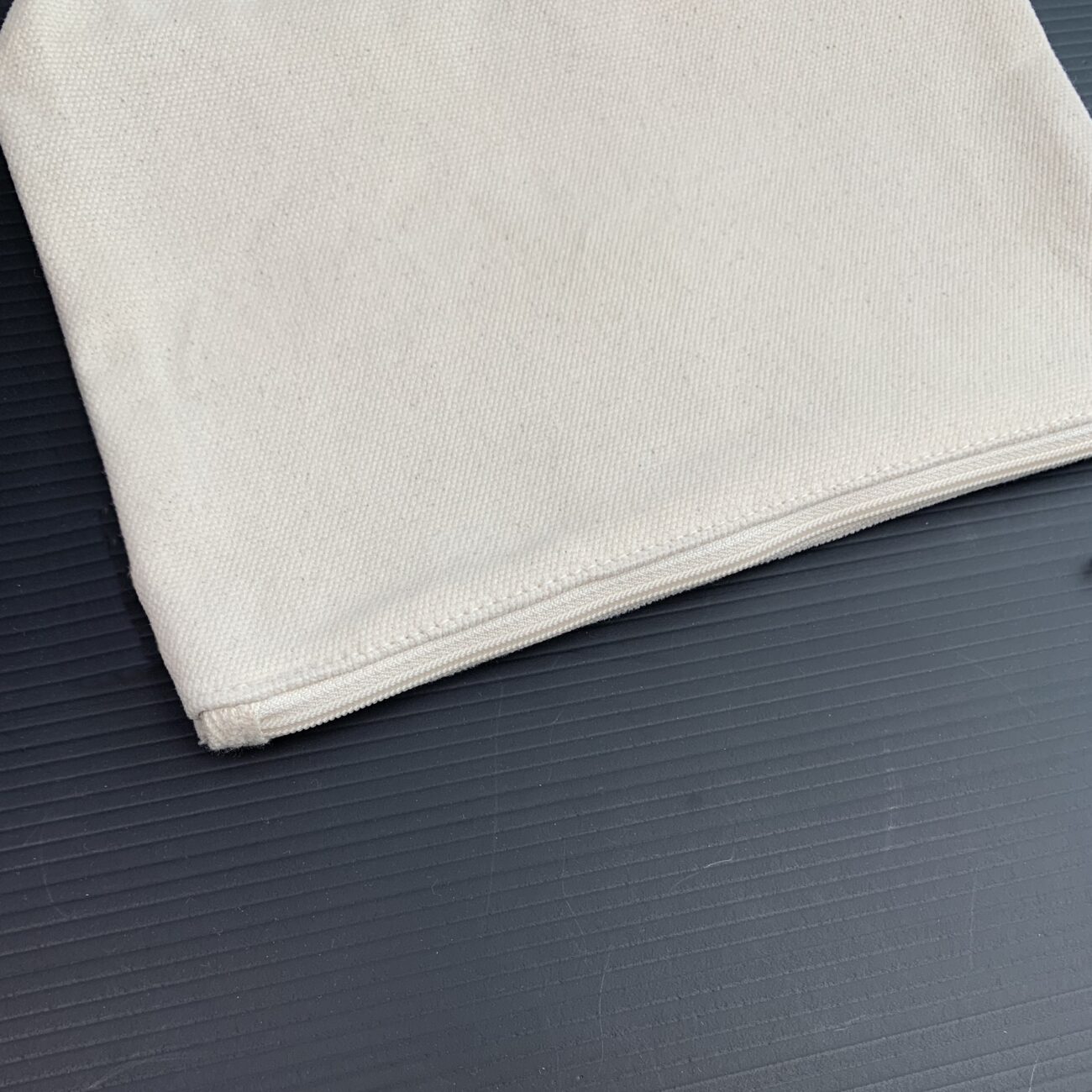 6 Color Peach Soft-Touch Cotton Zipper Pouch 9"X7" - Image 8