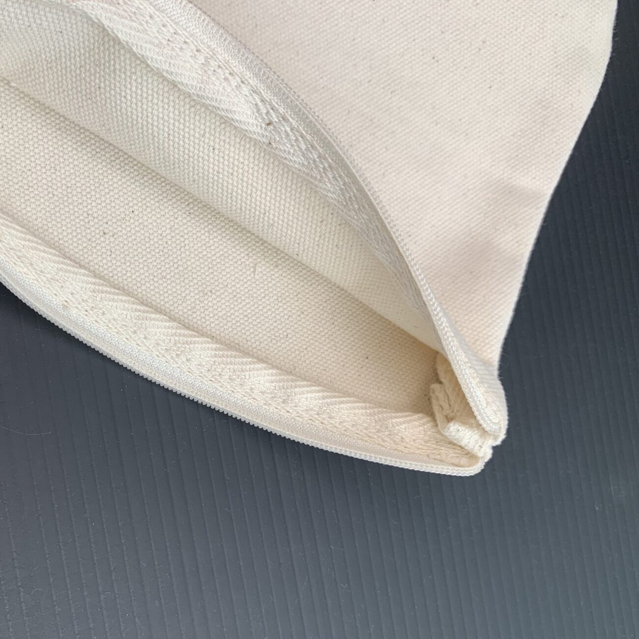 6 Color Peach Soft-Touch Cotton Zipper Pouch 9"X7" - Image 9