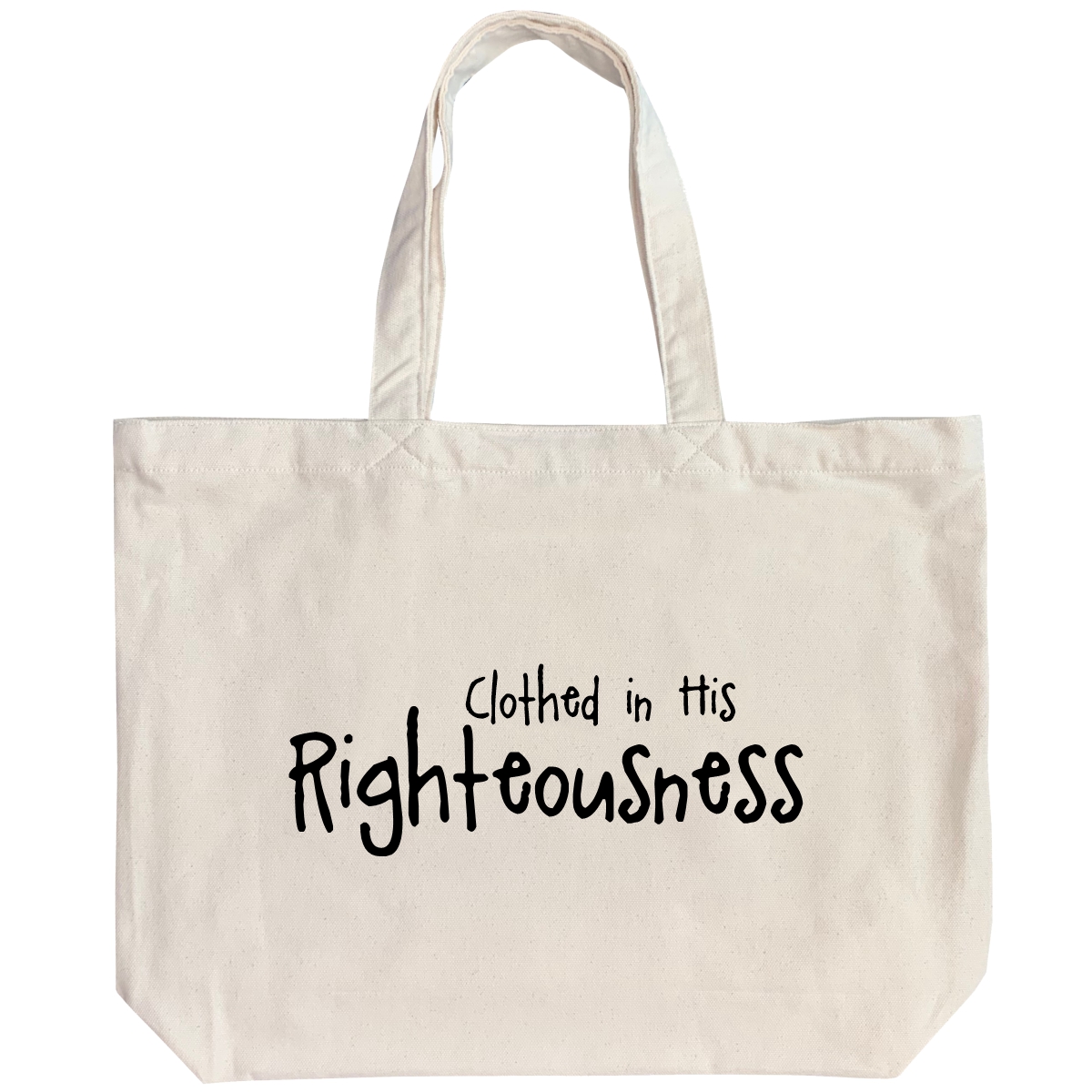 Clothed in His Righteousness - 6 Color Peach Soft touch Cotton Shoulder - Image 6