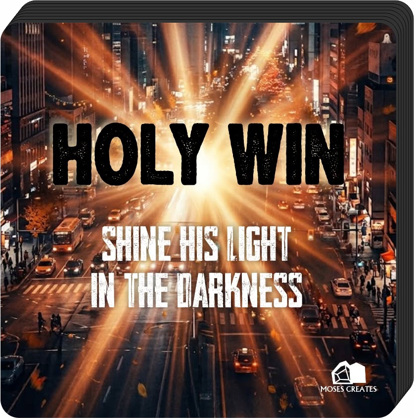 Holy Win 3"x3" Vinyl Sticker Pack (10-Pack)