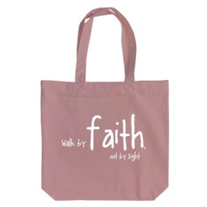 Walk by Faith - 6 Color Peach Soft touch Cotton Shoulder