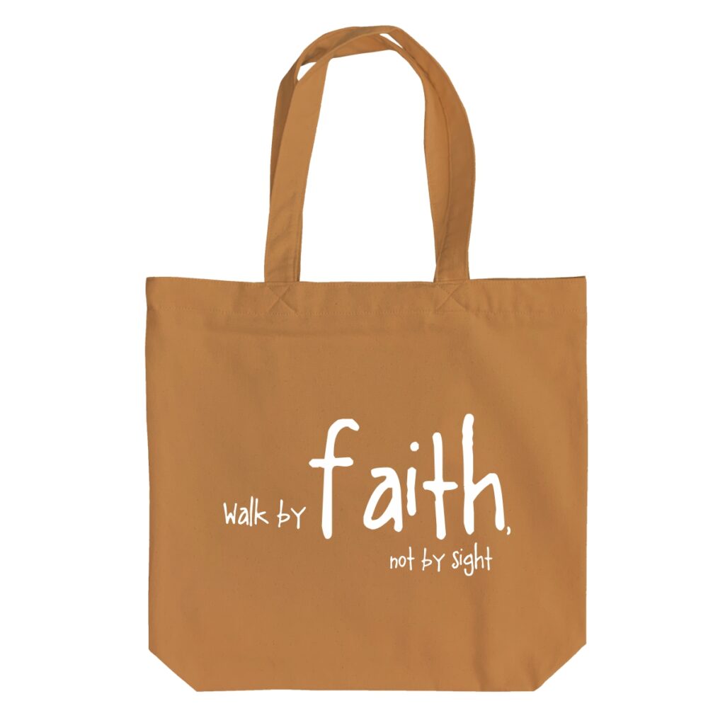 Walk by Faith - 6 Color Peach Soft touch Cotton Shoulder