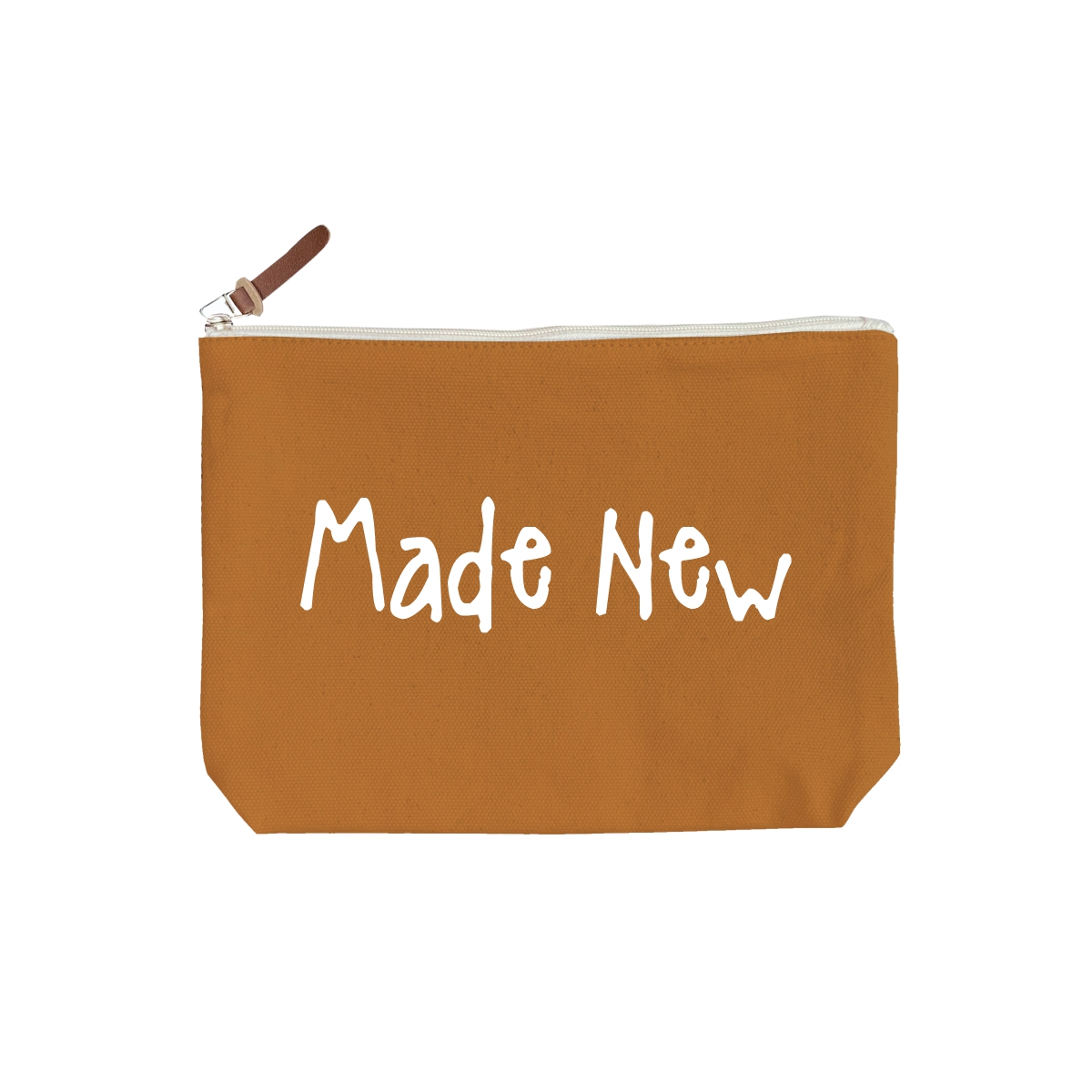 Made New - 6 Color Peach Soft Touch Cotton Zipper Pouch - Size M - Image 6