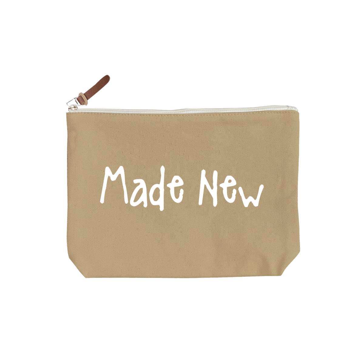 Made New - 6 Color Peach Soft Touch Cotton Zipper Pouch - Size M - Image 5