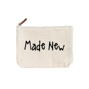 Made New - 6 Color Peach Soft Touch Cotton Zipper Pouch - Size M - Image 2