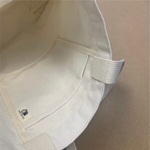 John 19:2 - Heavy Duty Cotton Shoulder Basic Bag Reinforced Bottom - Size M - Image 3