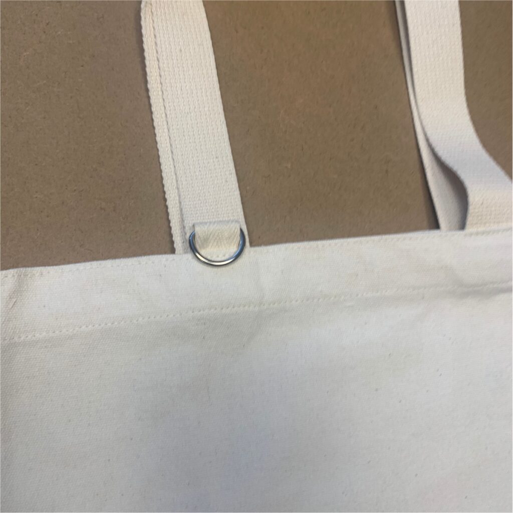 John 19:2 - Heavy Duty Cotton Shoulder Basic Bag Reinforced Bottom - Size M