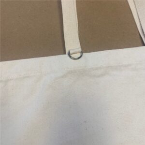 Matthew 25:3 - Heavy Duty Cotton Shoulder Basic Bag - Size L - Image 3