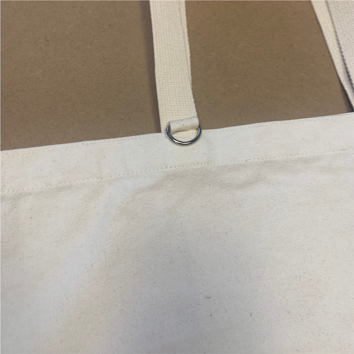 Matthew 25:3 - Heavy Duty Cotton Shoulder Basic Bag - Size L - Image 3