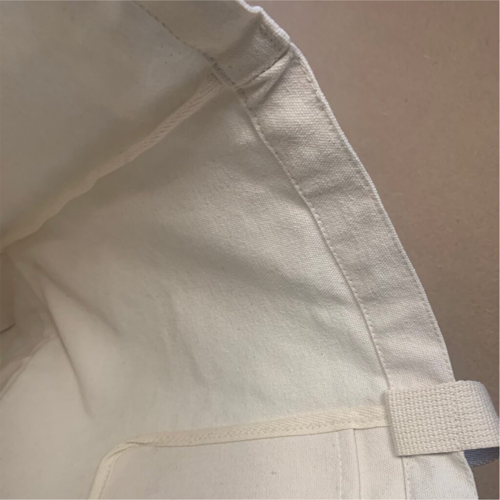 Mark 6:41 - Heavy Duty Cotton Shoulder Basic Bag - Size L