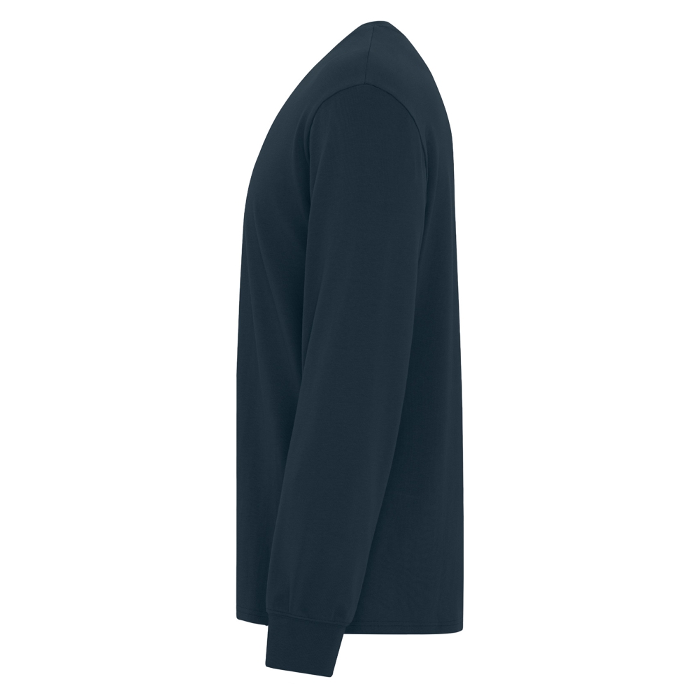 Darkness Bows - Heavyweight Ring Spun Cotton Long Sleeve Tee - Dark Navy - Size XS - 6XL