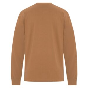 Light Exposes - Heavyweight Ring Spun Cotton Long Sleeve Tee - Caramel - Size XS - 6XL - Image 2