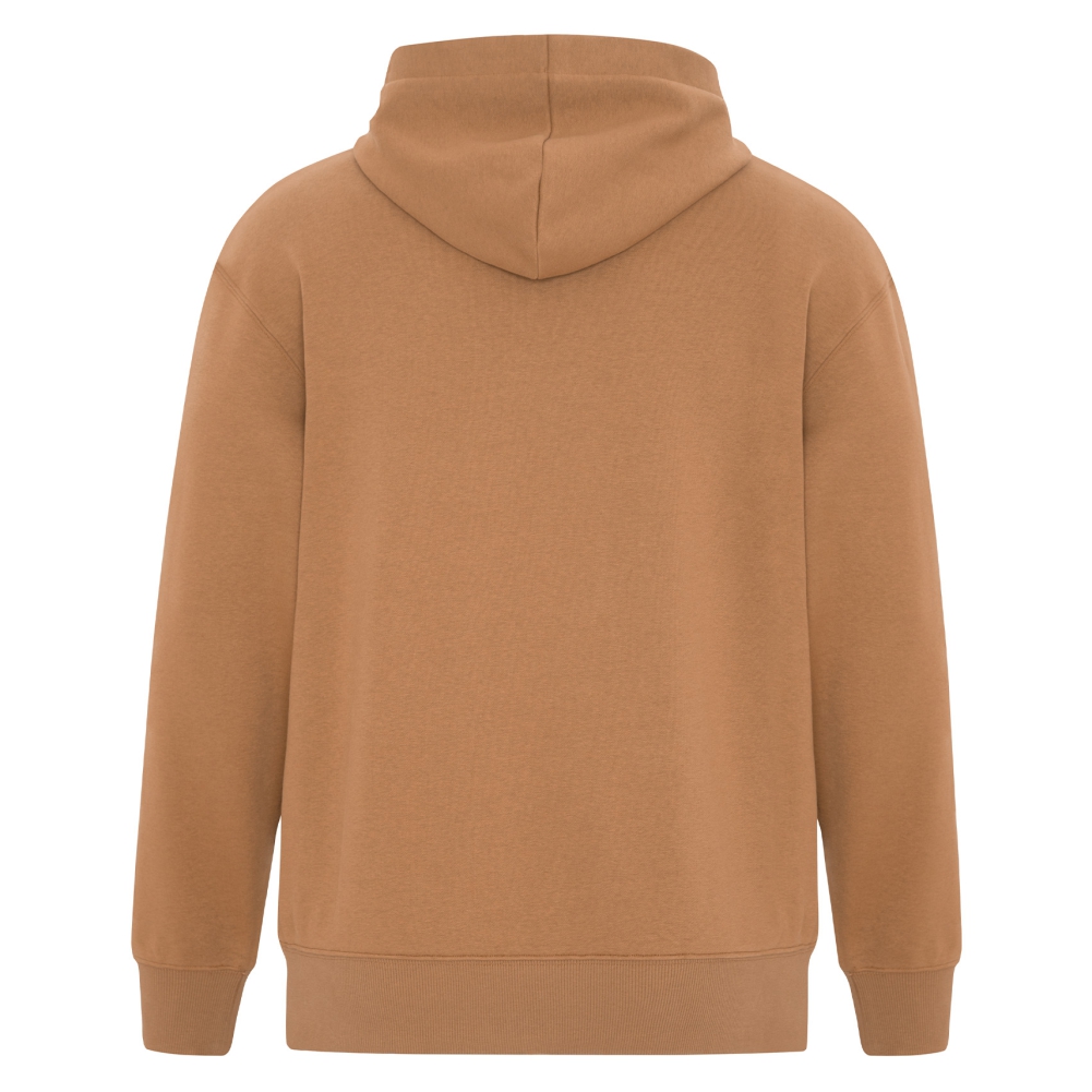 Real Light Only- Heavyweight Ring Spun Fleece Pullover Hoodie - Caramel - Size S - 4XL