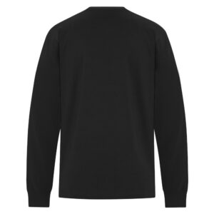 Skip the Fright - Heavyweight Ring Spun Cotton Long Sleeve Tee - Black - Size XS - 6XL - Image 2