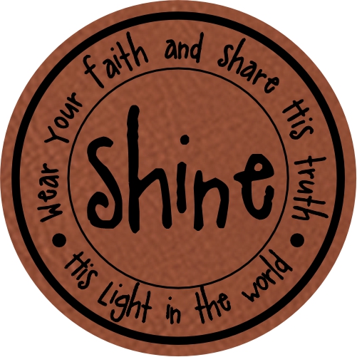 Shine His Light - Waffle Knit Cuff Toque - Duck Brown