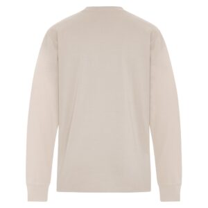 Shadow Fade - Heavyweight Ring Spun Cotton Long Sleeve Tee - Sand - Size XS - 6XL - Image 2