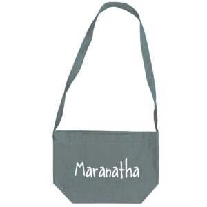 Maranatha - 6 Color Peach Soft touch Cotton Crossbody Bag - Image 6