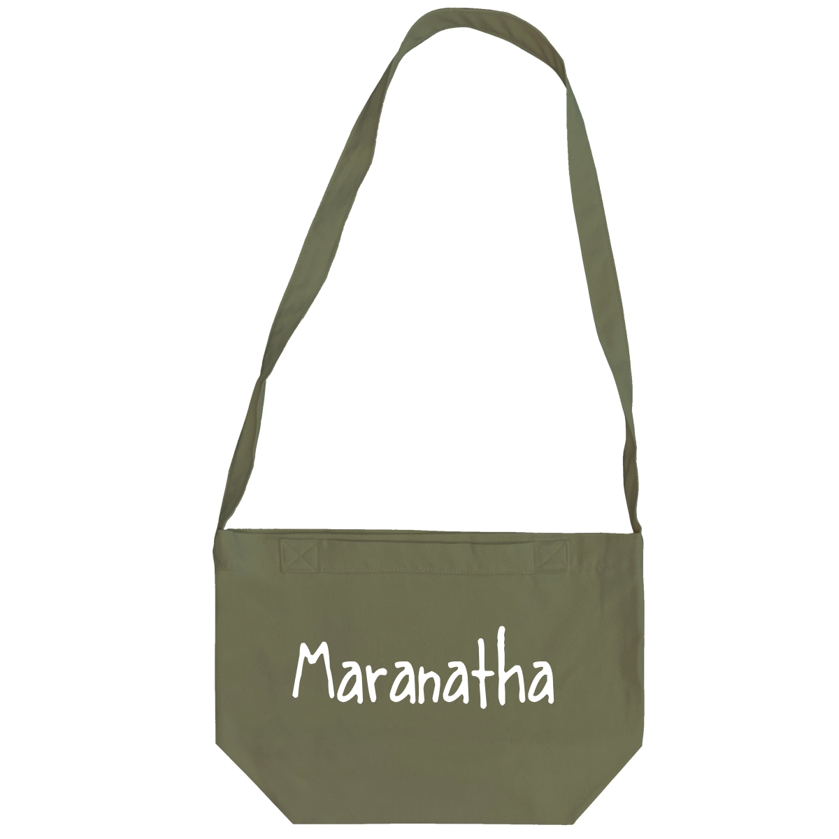 Maranatha - 6 Color Peach Soft touch Cotton Crossbody Bag - Image 1