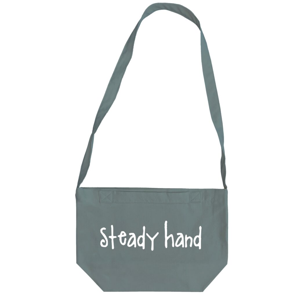 Steady Hand  - 6 Color Peach Soft touch Cotton Crossbody Bag