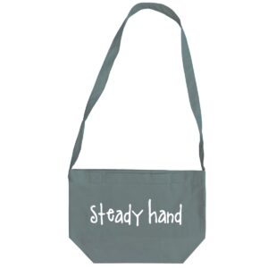 Steady Hand  - 6 Color Peach Soft touch Cotton Crossbody Bag - Image 5
