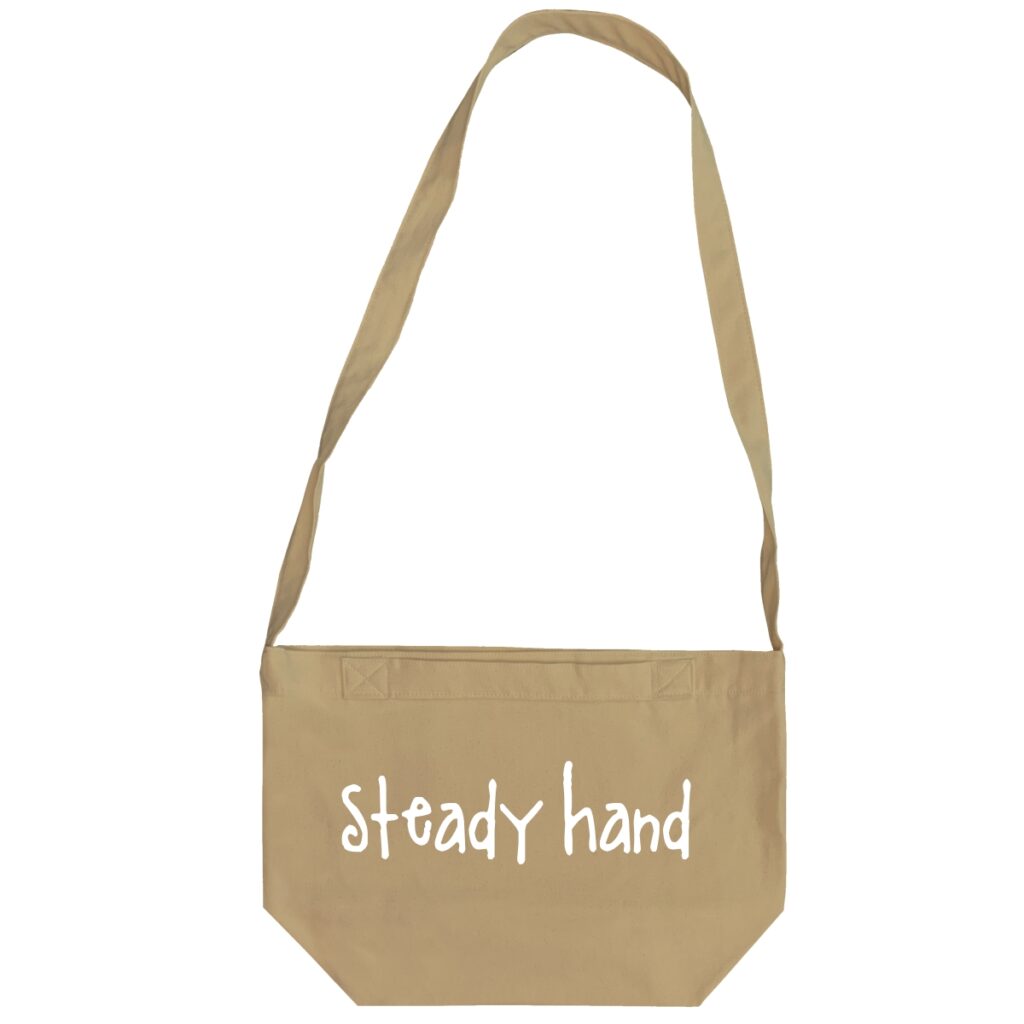 Steady Hand - 6 Color Peach Soft touch Cotton Crossbody Bag