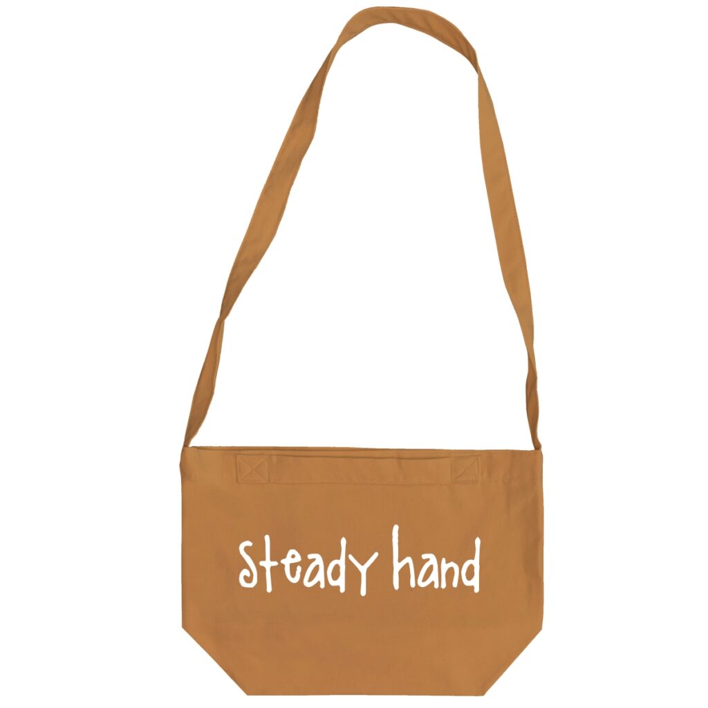 Steady Hand  - 6 Color Peach Soft touch Cotton Crossbody Bag