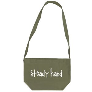 Steady Hand  - 6 Color Peach Soft touch Cotton Crossbody Bag - Image 2