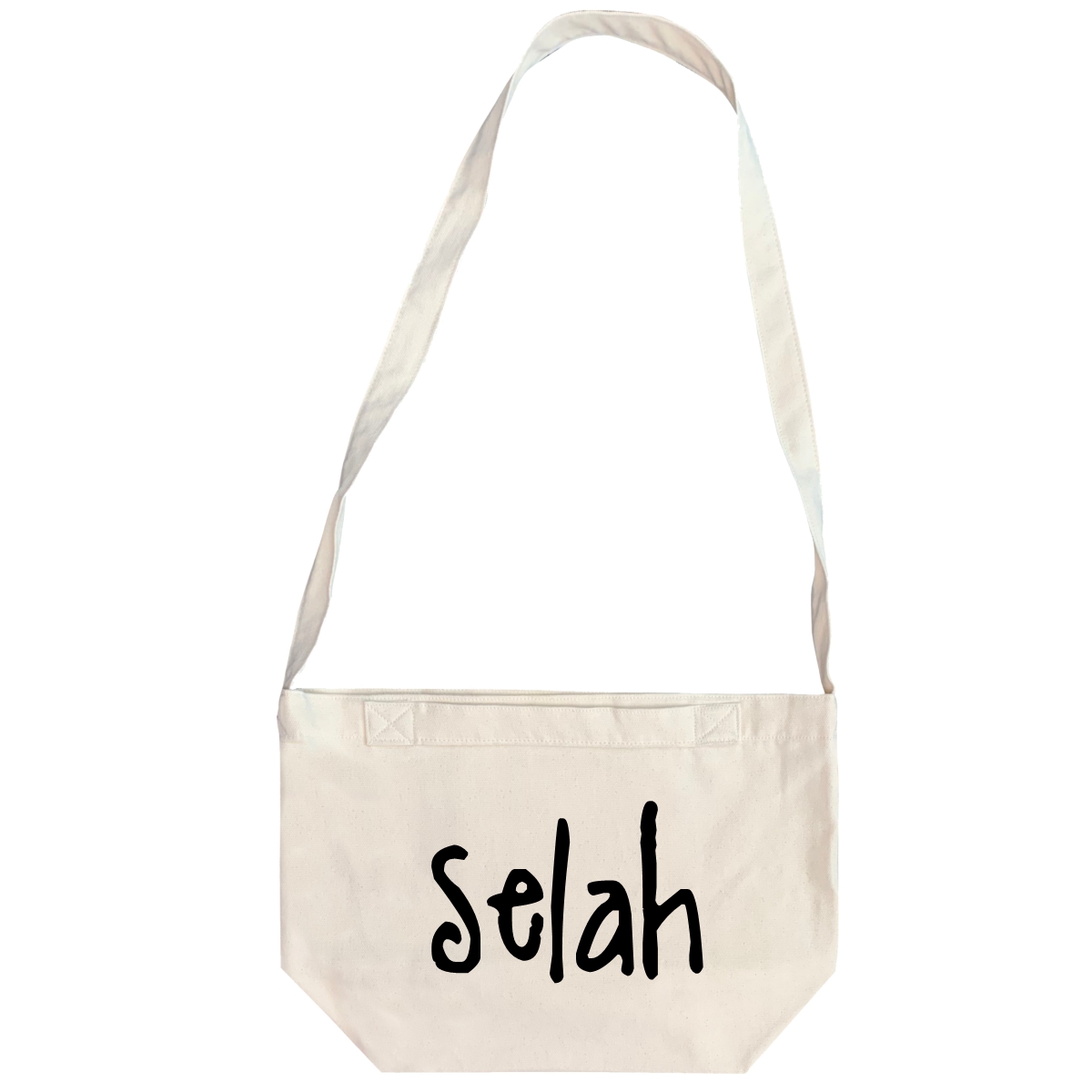 Selah  - 6 Color Peach Soft touch Cotton Crossbody Bag - Image 6