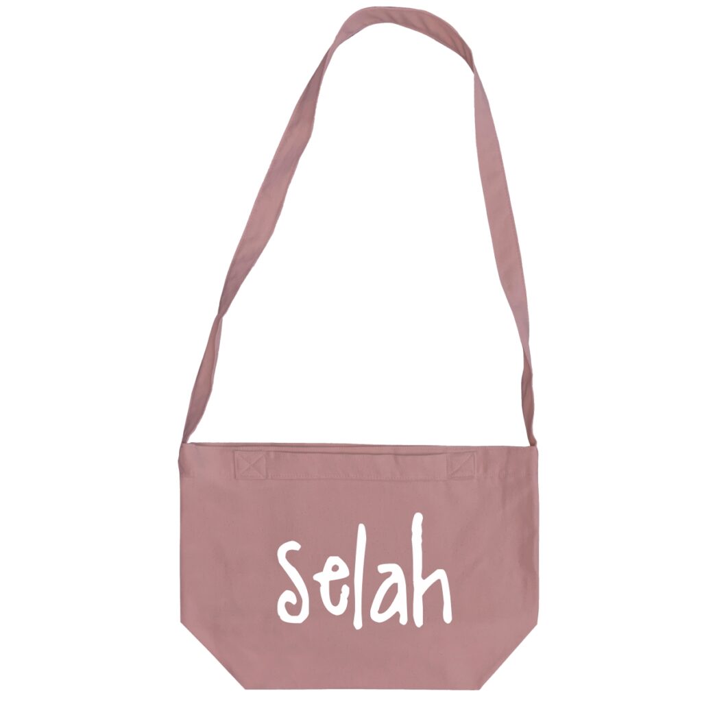 Selah - 6 Color Peach Soft touch Cotton Crossbody Bag