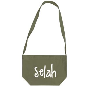 Selah  - 6 Color Peach Soft touch Cotton Crossbody Bag - Image 2