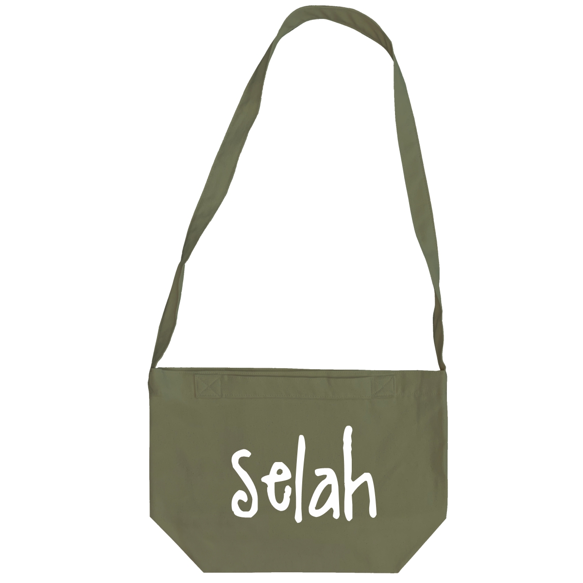 Selah  - 6 Color Peach Soft touch Cotton Crossbody Bag - Image 2