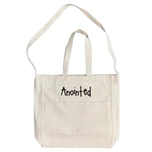 Anointed - 6 Color Peach Soft touch Cotton Crossbody