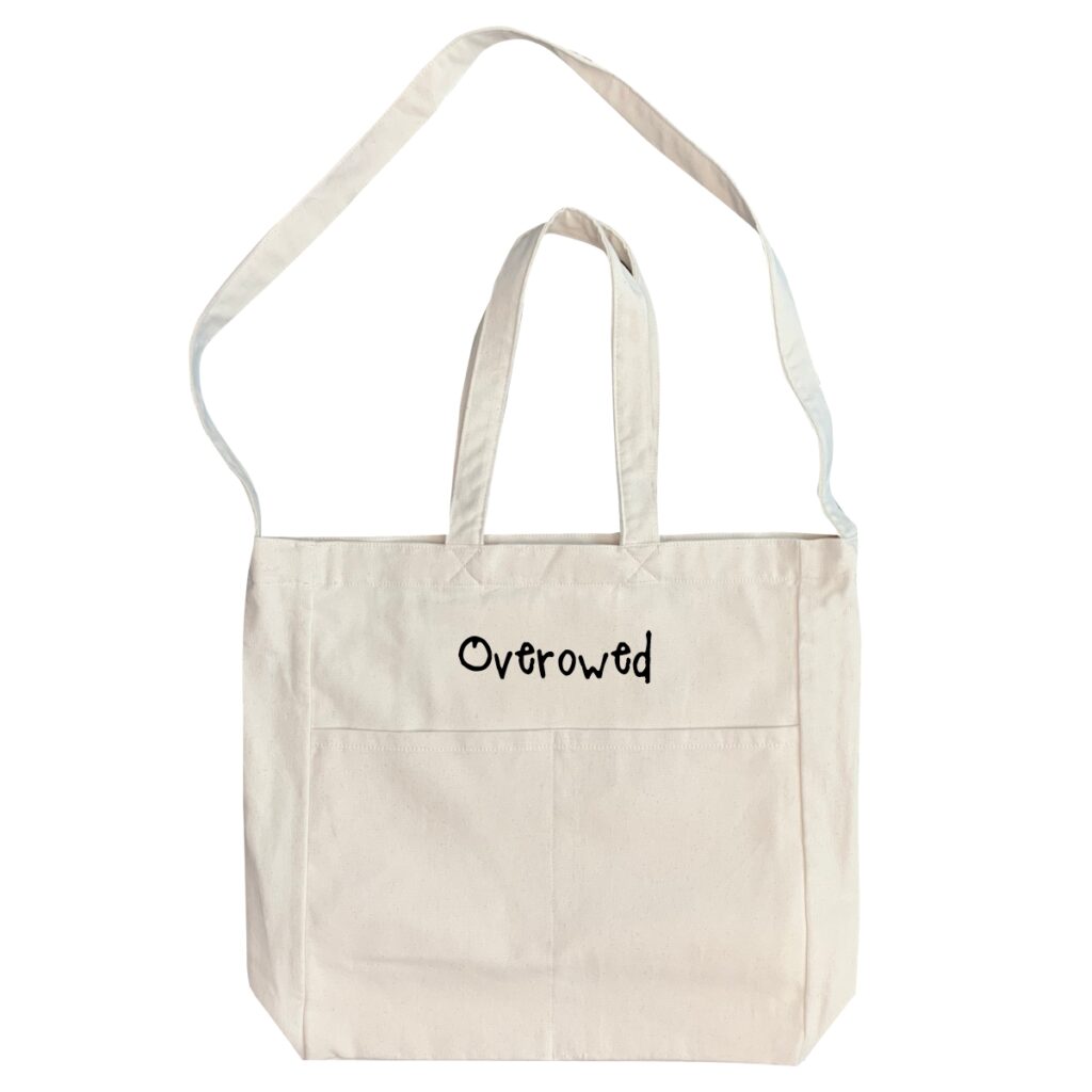 Overflowed - 6 Color Peach Soft touch Cotton Crossbody