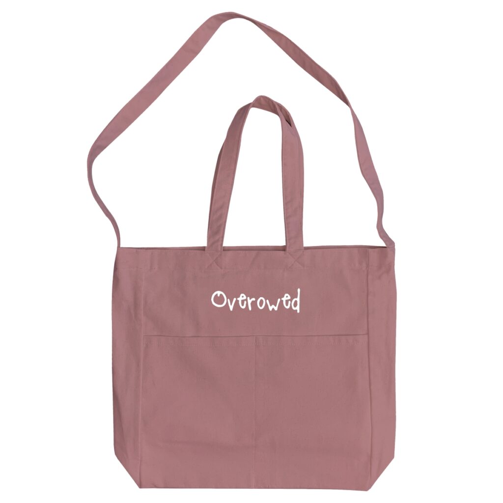 Overflowed - 6 Color Peach Soft touch Cotton Crossbody